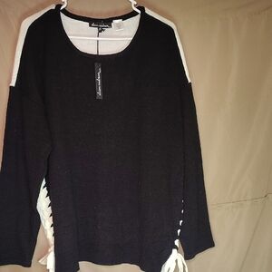 Black and White Sweater